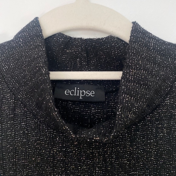 New Shiny Mock Neck Tank Top - Picture 2 of 4